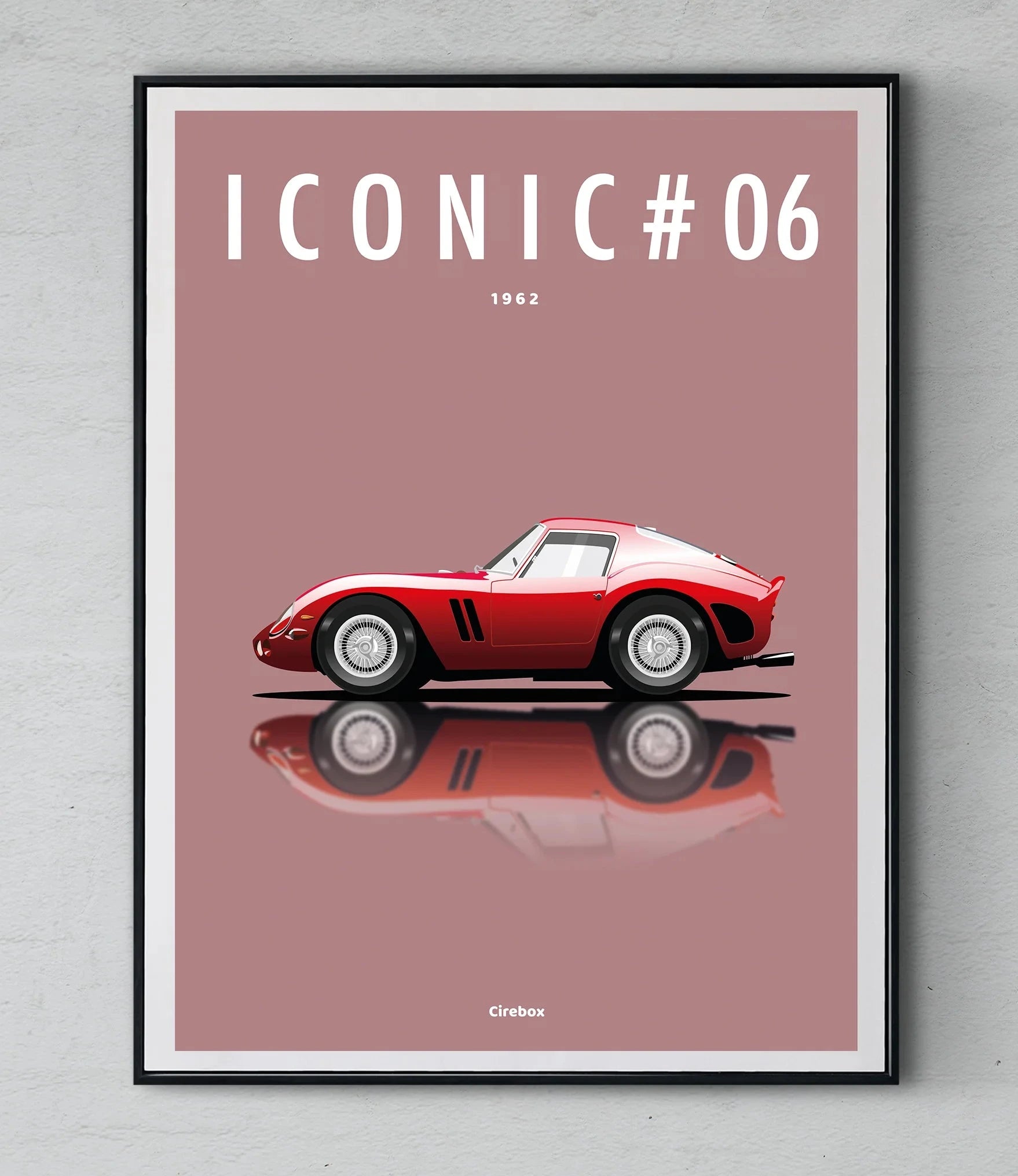 ICONIC FERRARI 250 GTO #06 Iconic Car Toons