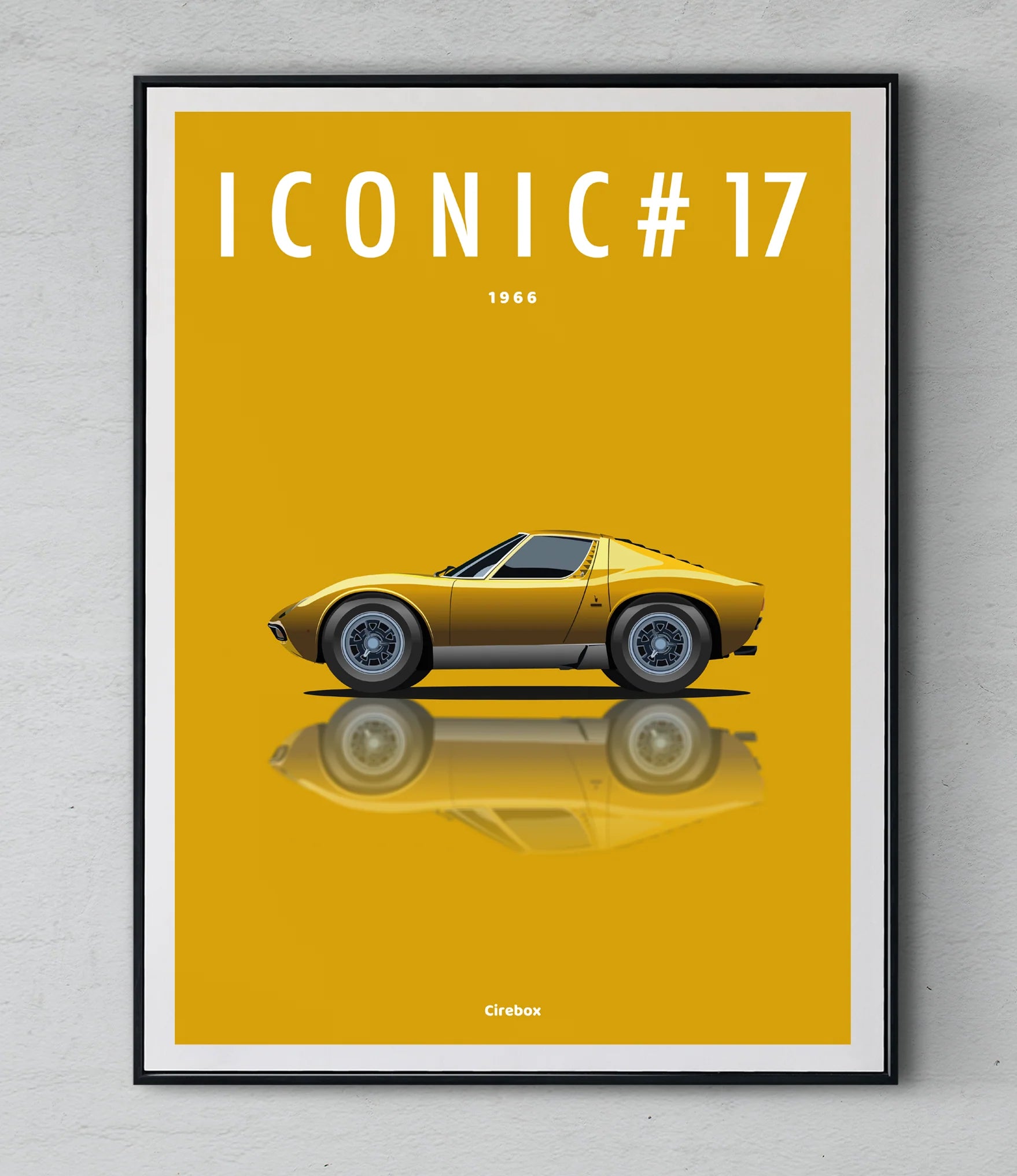 ICONIC LAMBORGHINI MIURA #17