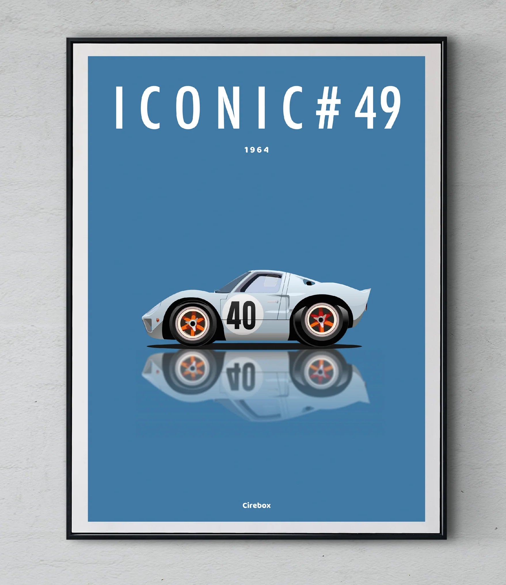 ICONIC FORD GT 40 #49