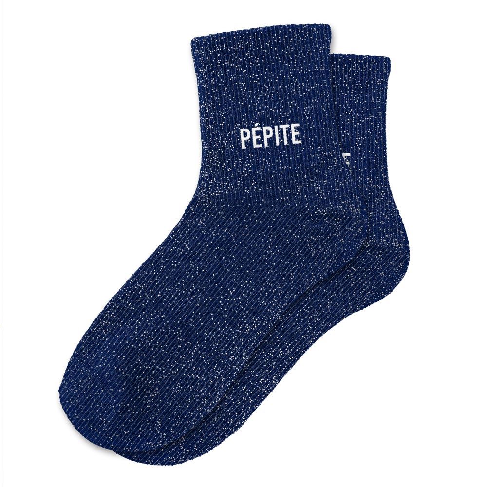 Chaussettes à paillettes "Pépite" STC
