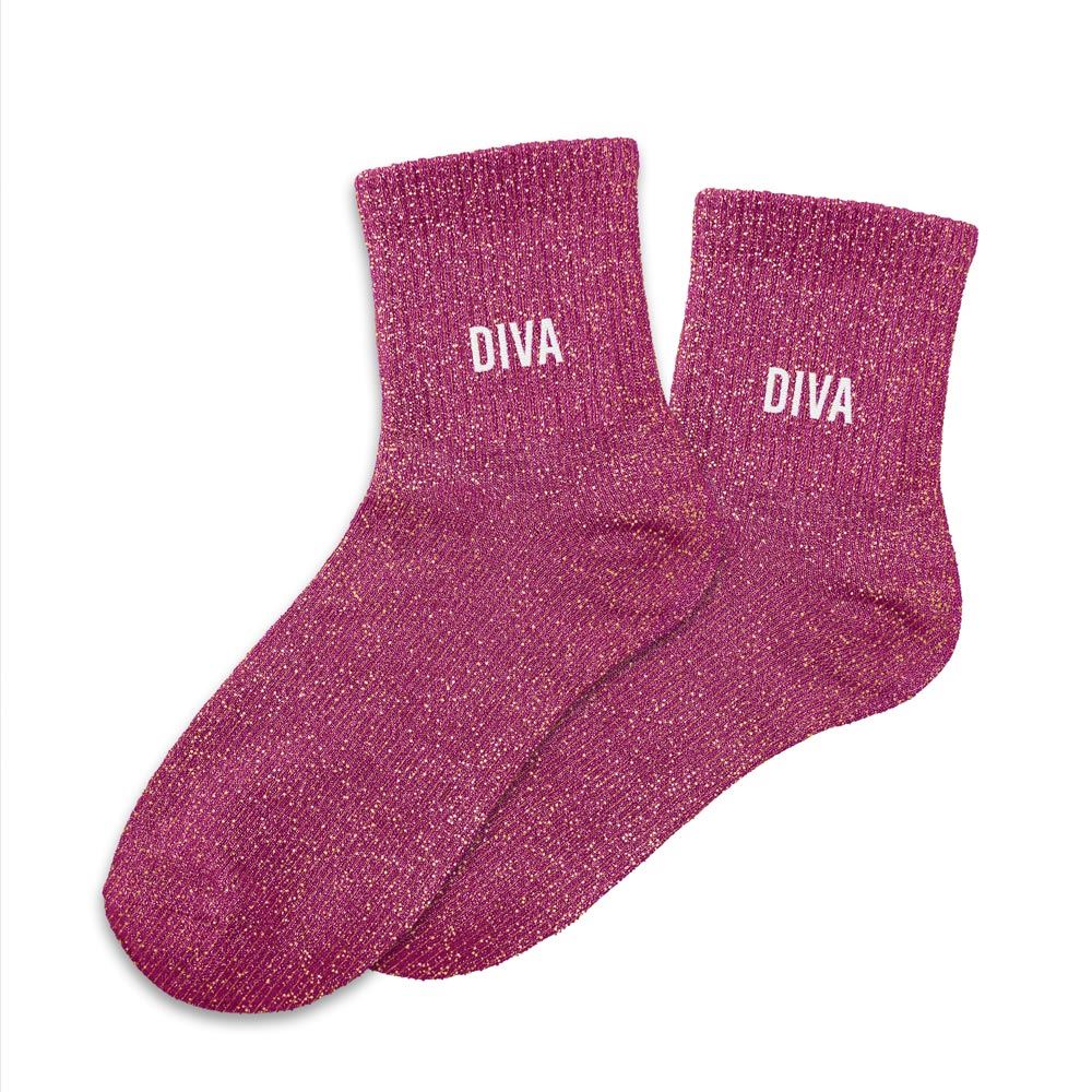 Chaussettes à paillettes "Diva" STC