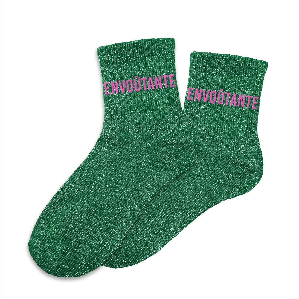 Chaussettes à paillettes "Envoutante" STC