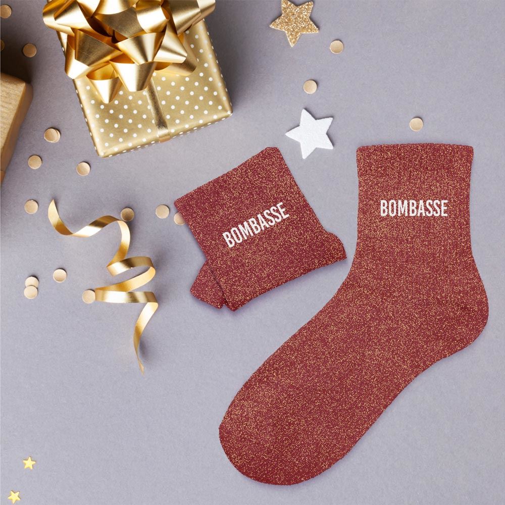 Chaussettes à paillettes "Bombasse" STC