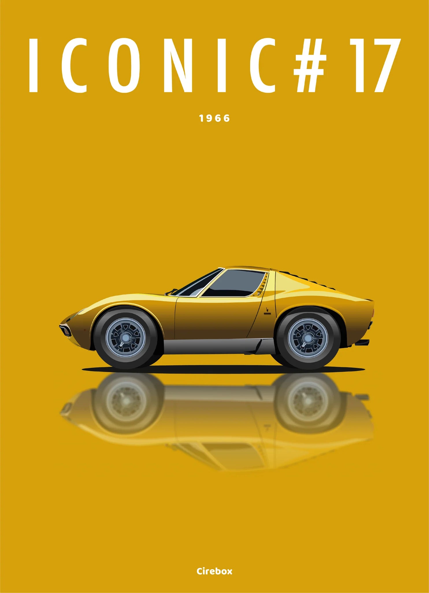 ICONIC LAMBORGHINI MIURA #17