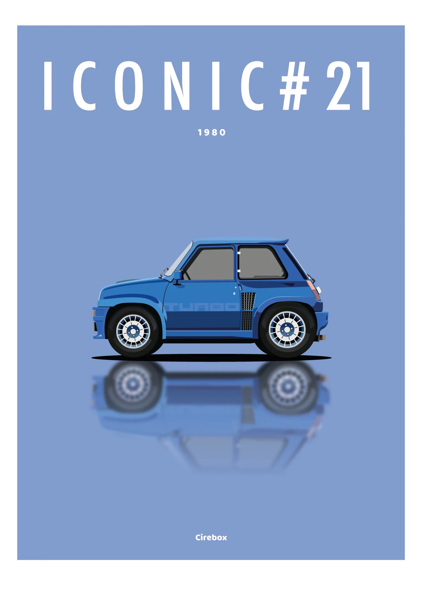 ICONIC voiture RENAULT 5 Turbo #21