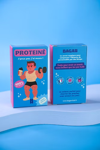 Savon protéiné