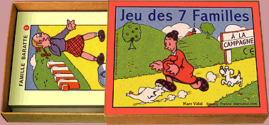 Jeu de 7 familles à la campagne Marc Vidal