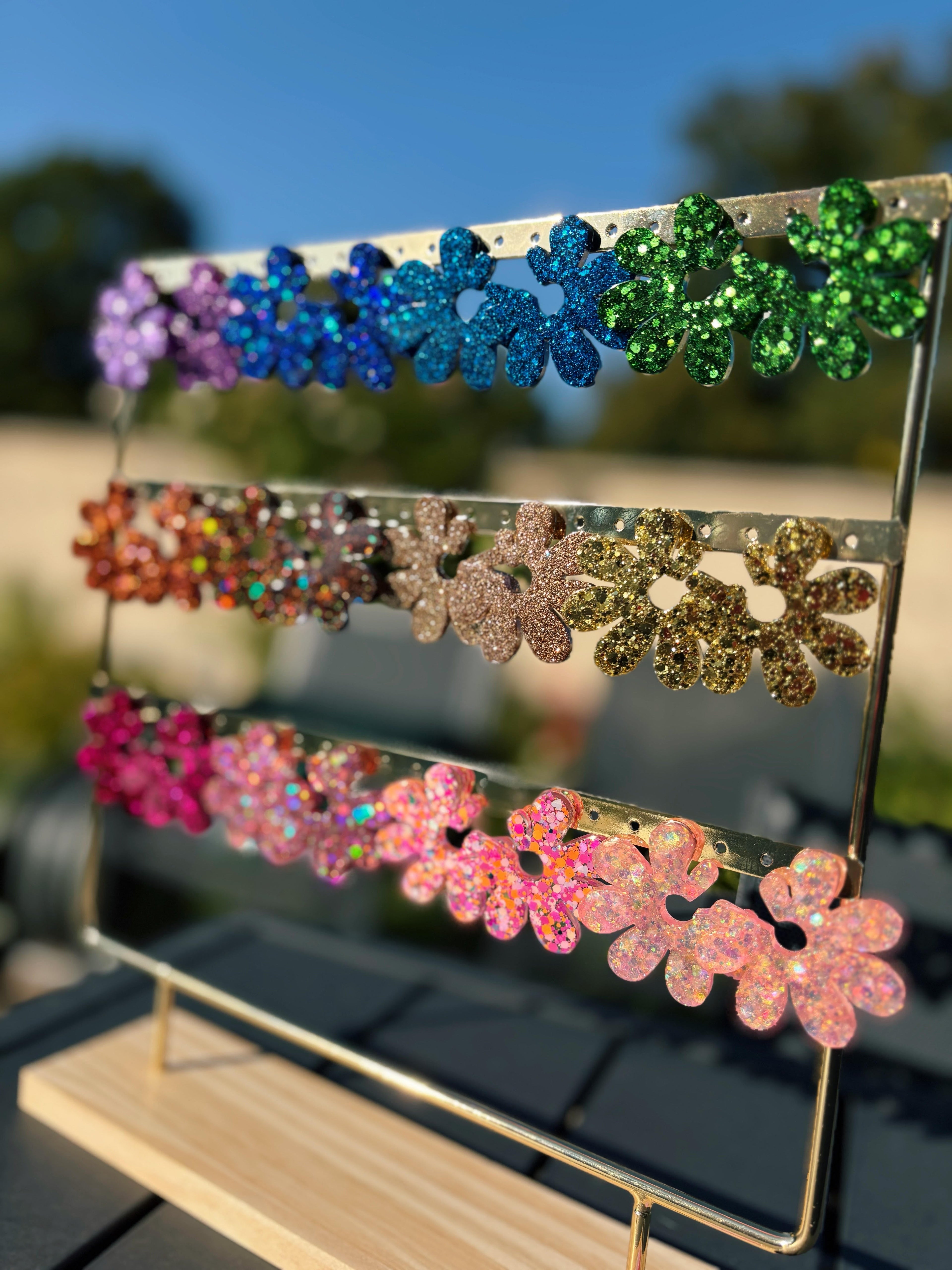 Boucles d'oreilles fantaisie Sacrée Paillette