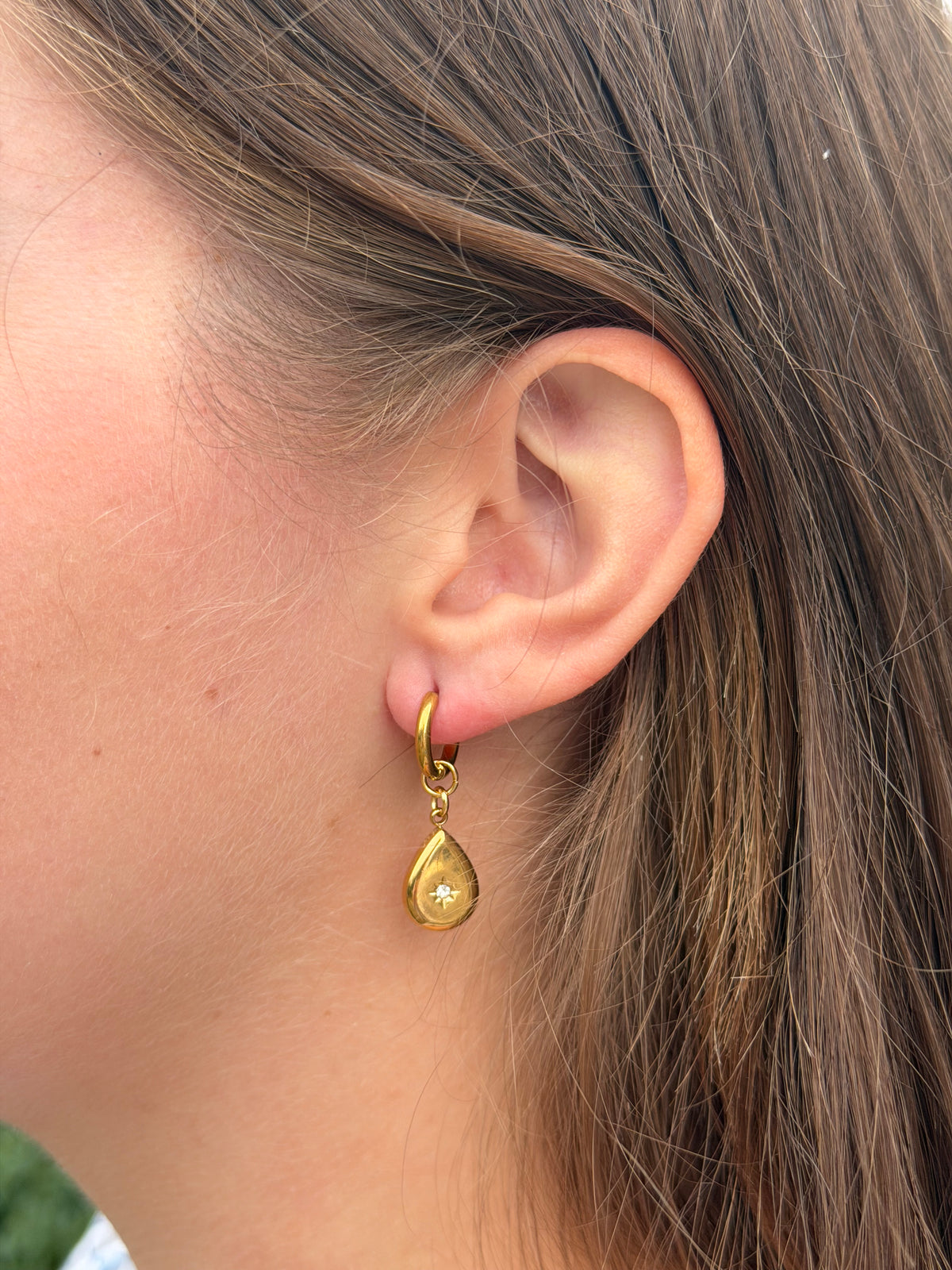 Boucles d'oreilles Aqua Lunaria