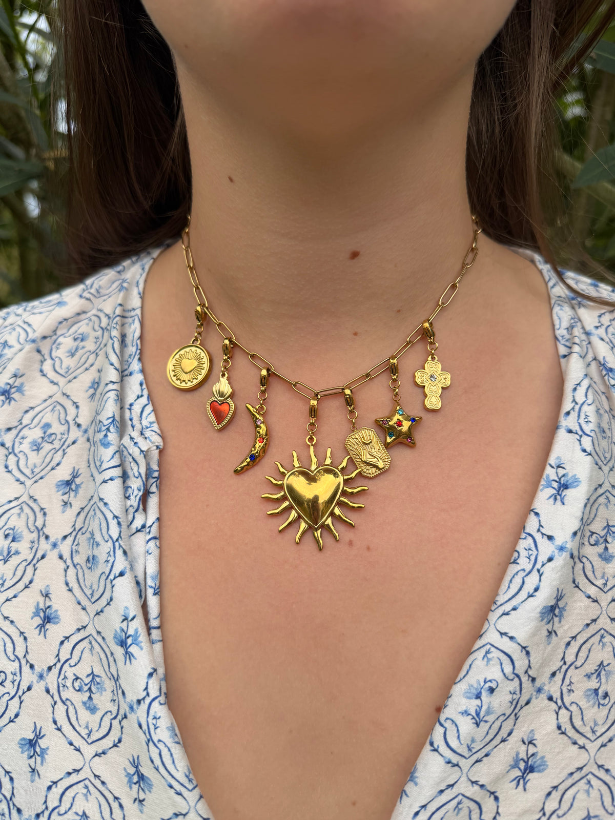 Collier charms Salsa Lunaria