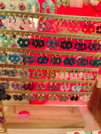 Boucles d'oreilles fleurs