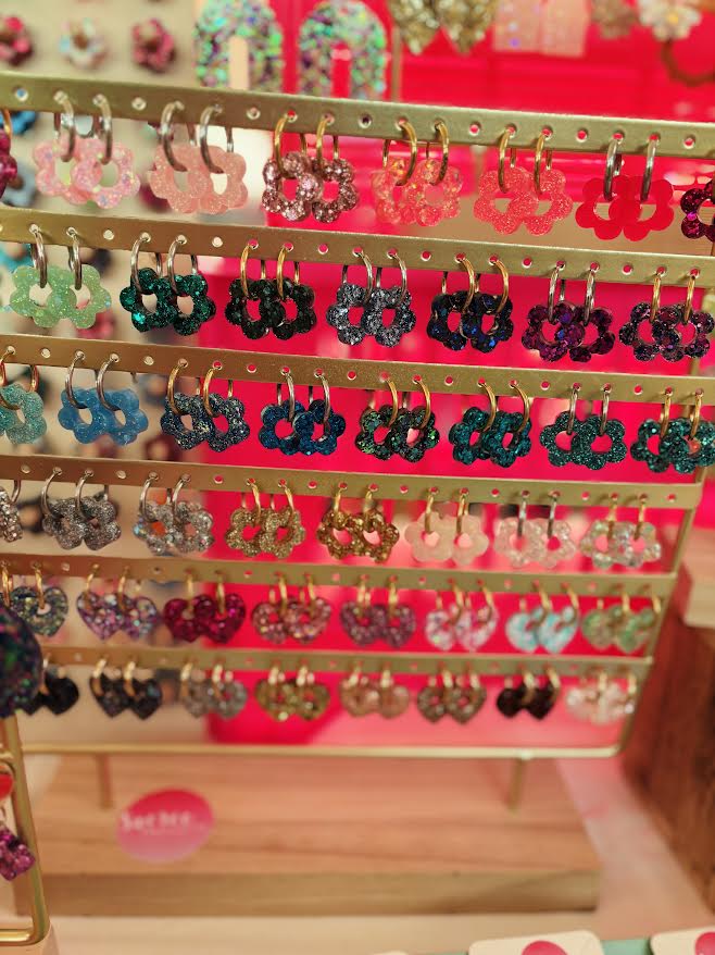 Boucles d'oreilles fleurs