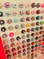 Boucles d'oreilles fleurs