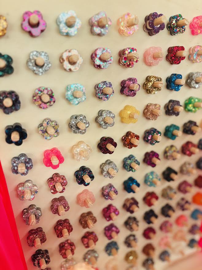 Boucles d'oreilles fleurs
