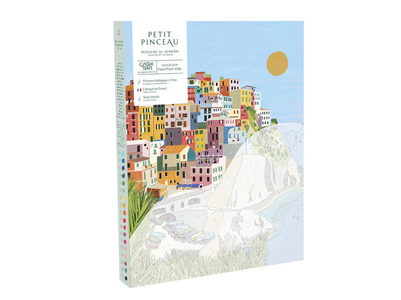 Coffret peinture au numéro - Cinque Terre