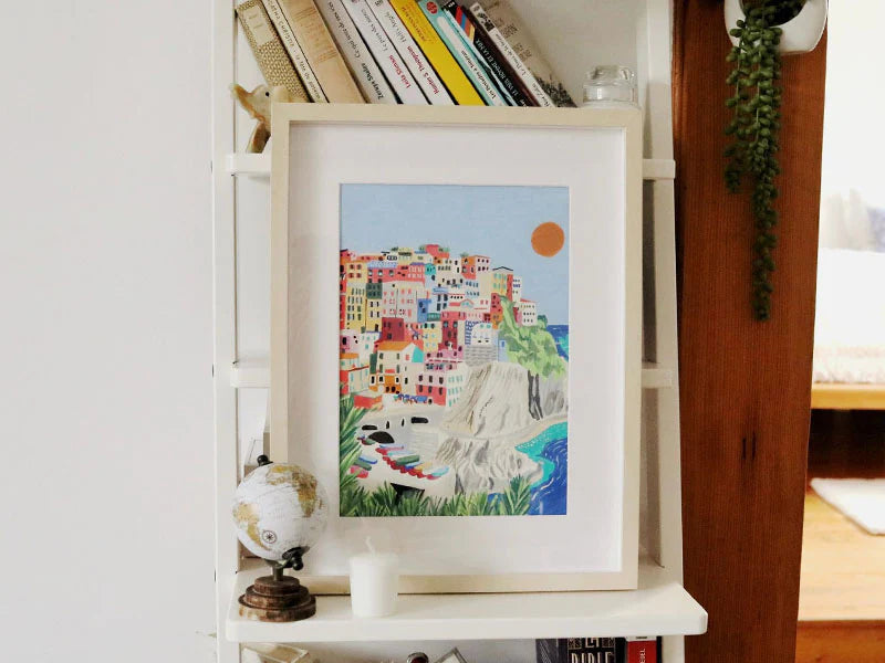 Coffret peinture au numéro - Cinque Terre