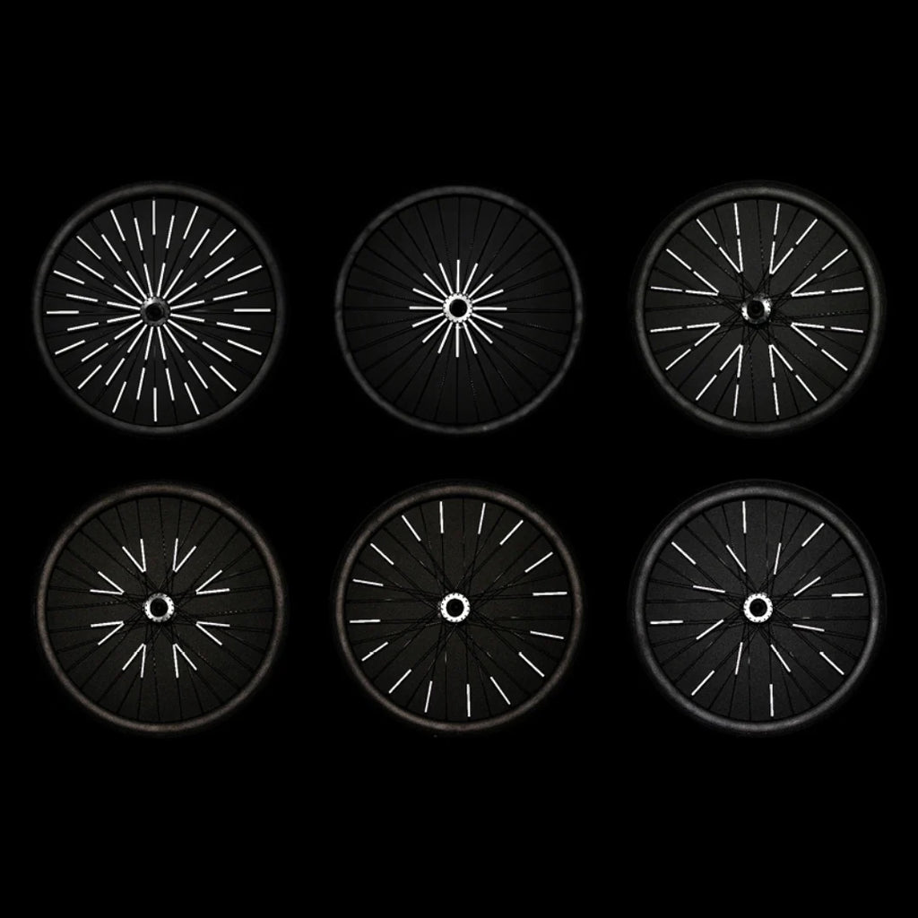 Petits réflecteurs pour rayons de vélo - Argent, Or, Anthracite