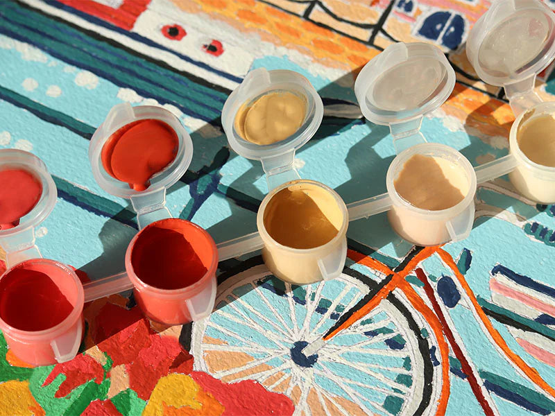 Coffret peinture au numéro - Amsterdam