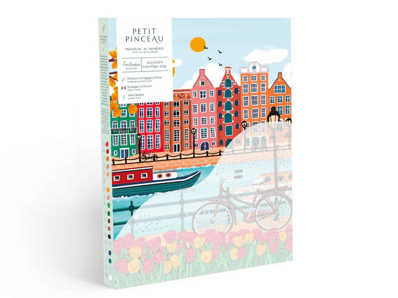 Coffret peinture au numéro - Amsterdam