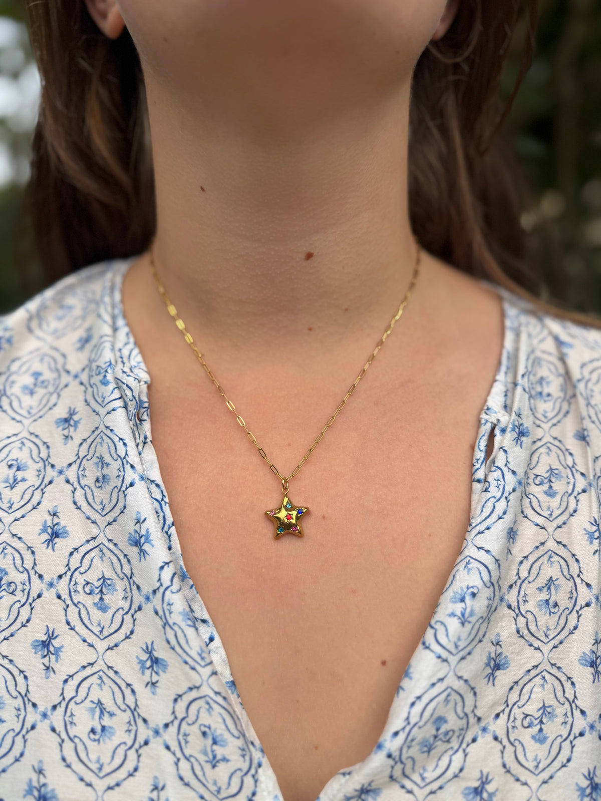 Collier Stars - Les étoiles Lunaria