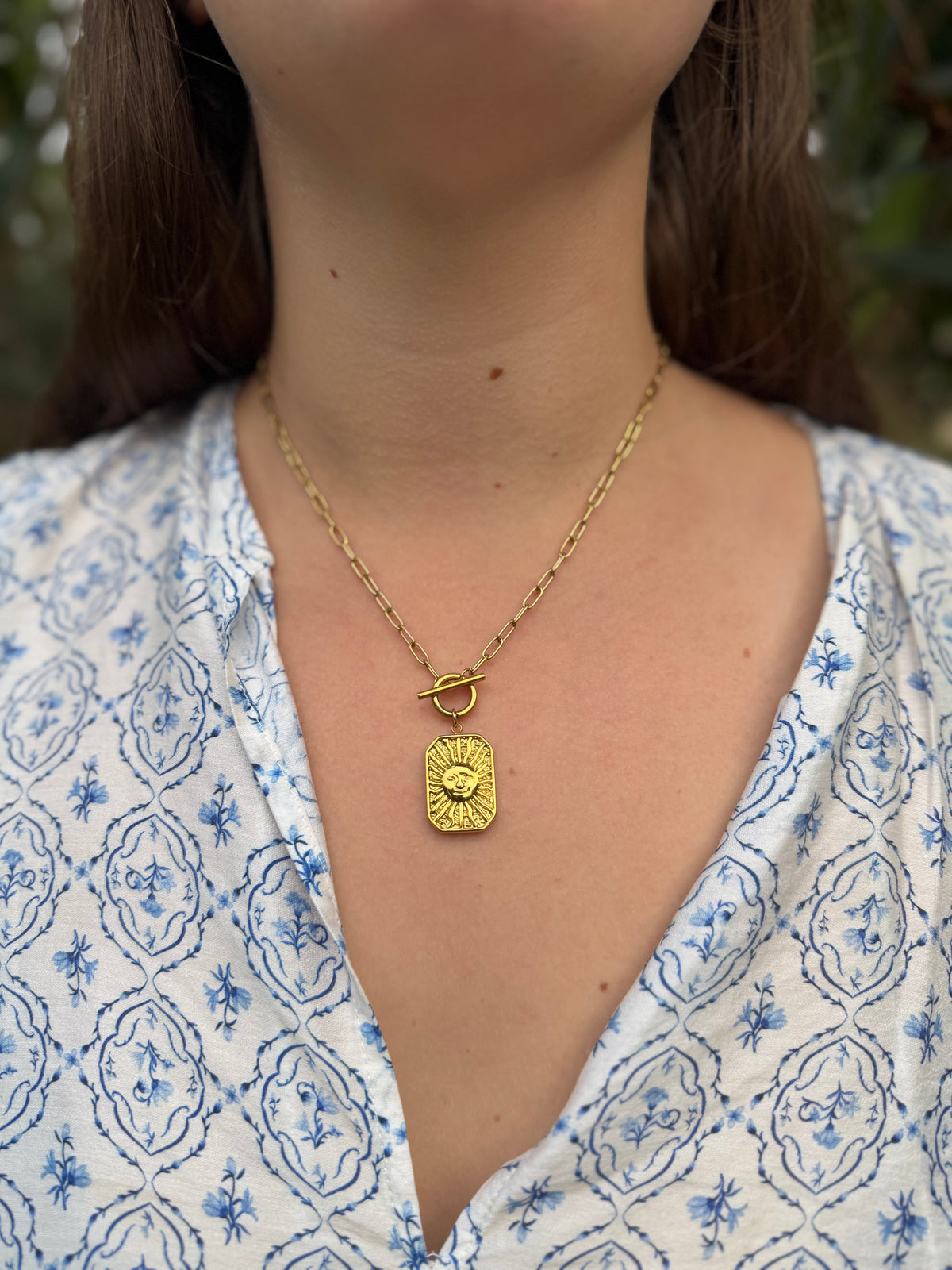 Collier Astra - Le Soleil et la Lune Lunaria