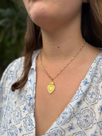 Collier Monica - Le grand cœur Lunaria