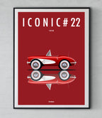 ICONIC CHEVROLET Corvette 58 #22