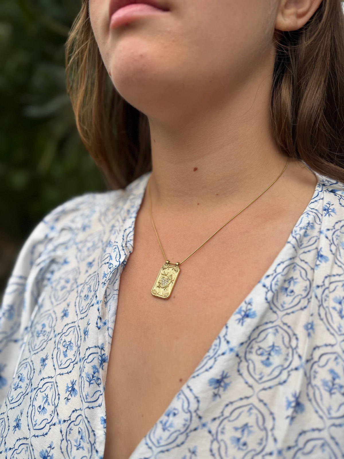 Collier Estella - La carte cœur Lunaria