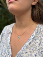 Collier - Etoile nacrée Lunaria