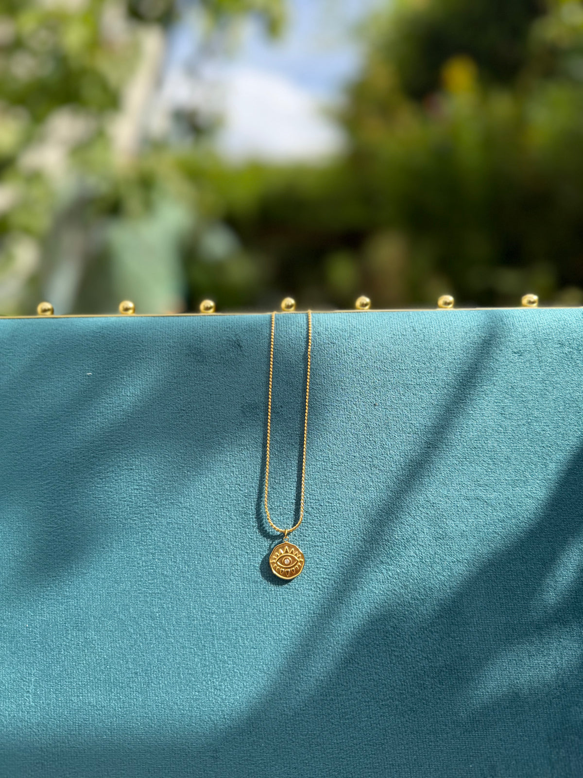 Collier Ibiza - L'œil scintillant Lunaria