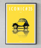 ICONIC CITROEN 2CV Charleston Jaune #35
