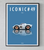 ICONIC FORD GT 40 #49