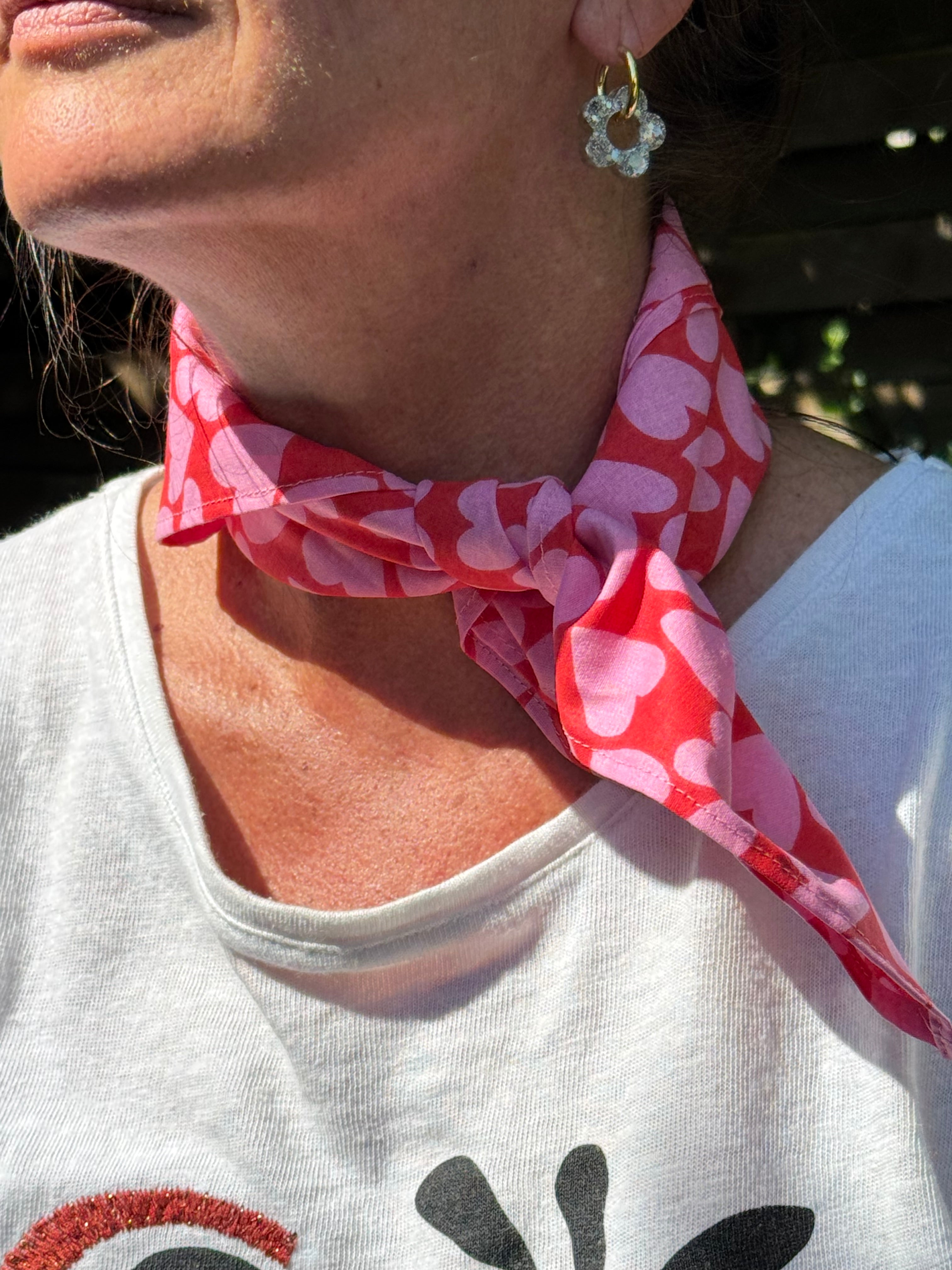 Foulard à cœurs Léopold Store