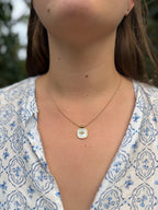 Collier - Etoile nacrée Lunaria