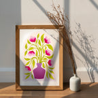 Arche Vase Violet Zoé Billard
