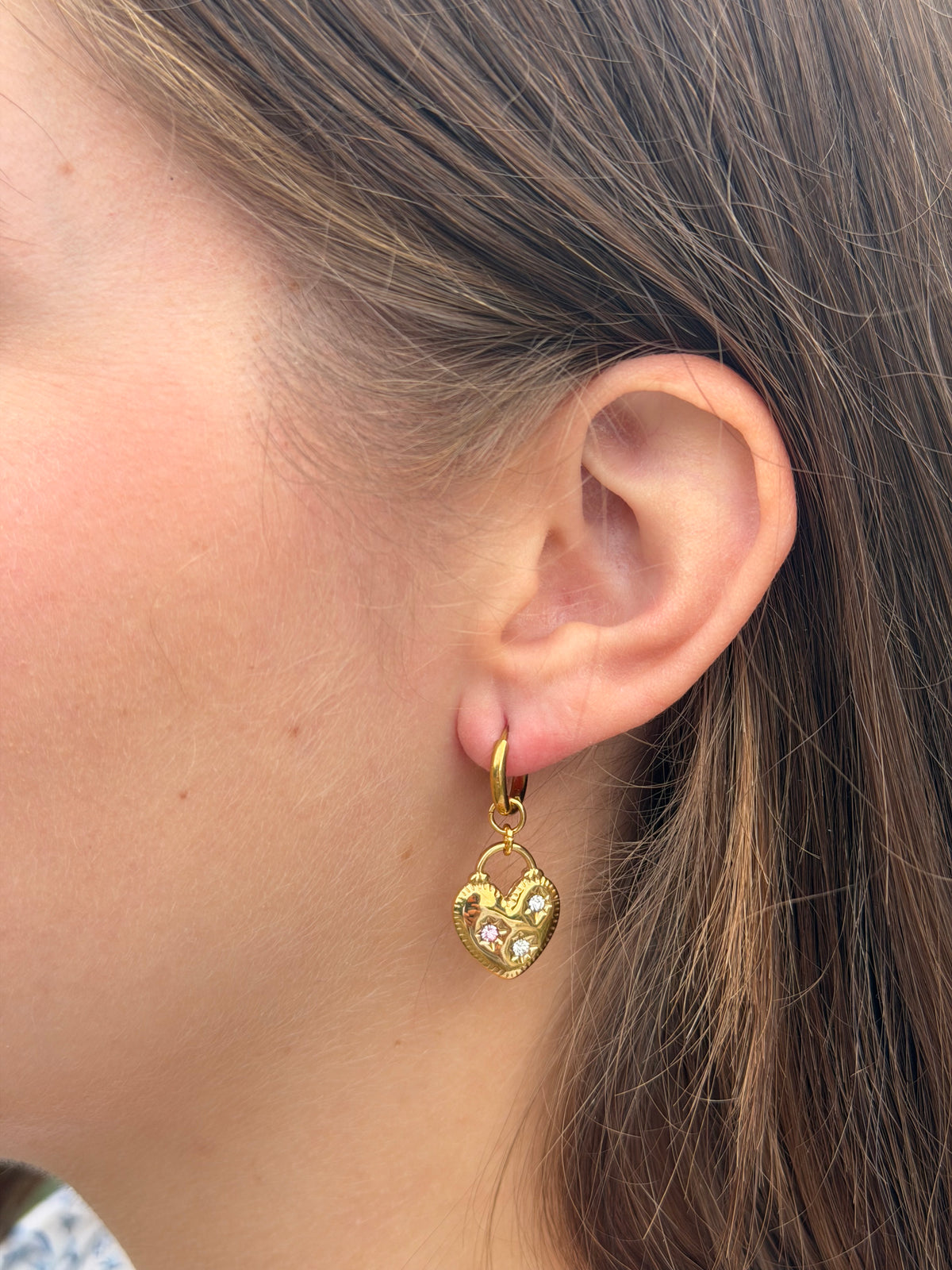 Boucles d'oreilles Emma Lunaria