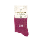 Chaussettes à paillettes "Diva" STC