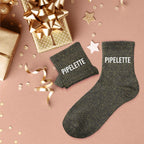 Chaussettes à paillettes "Pipelette" STC