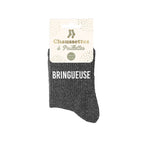 Chaussettes à paillettes "Bringueuse" STC