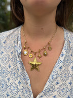 Collier charms Starmania Lunaria