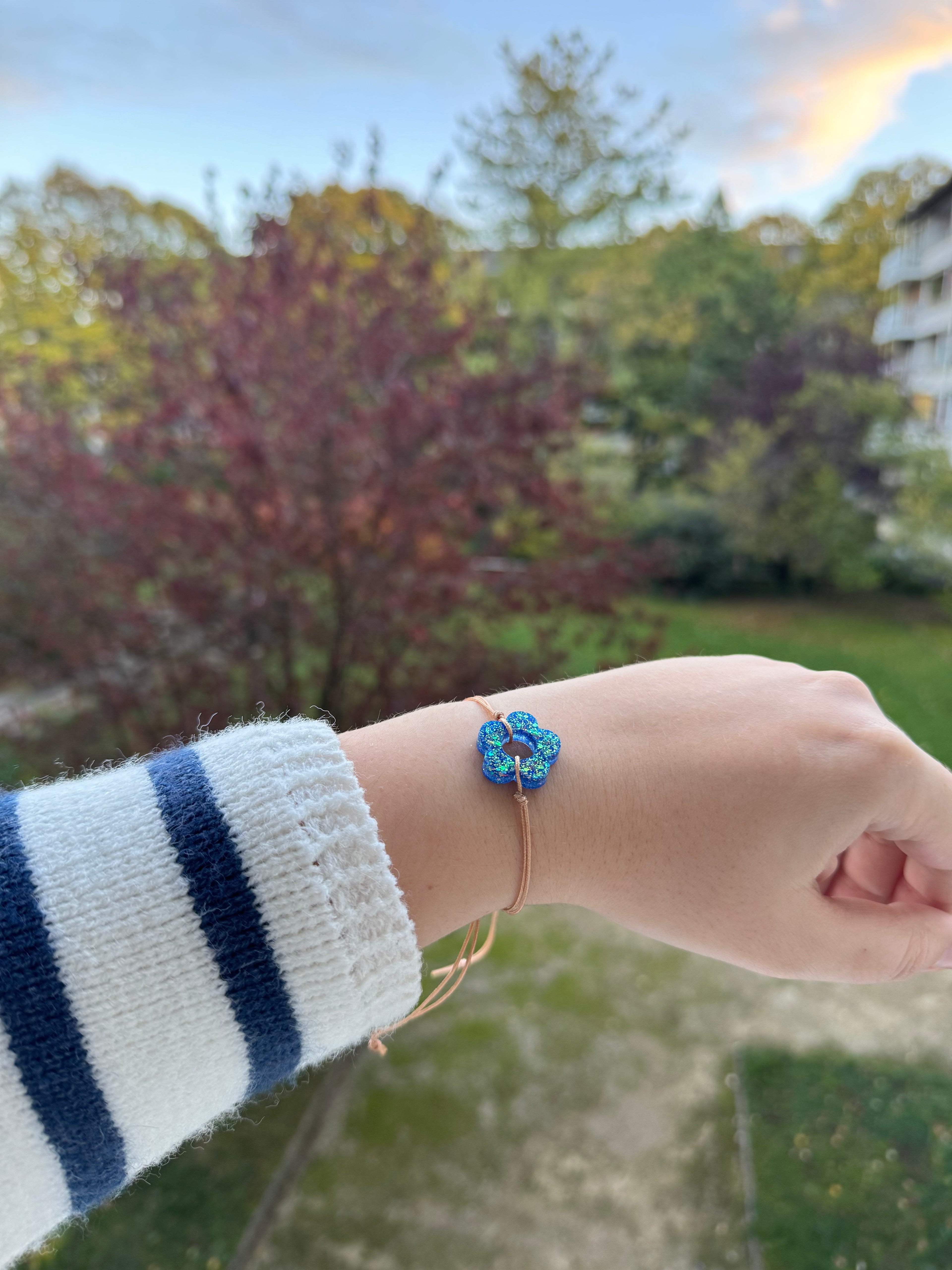 Bracelet - fil beige