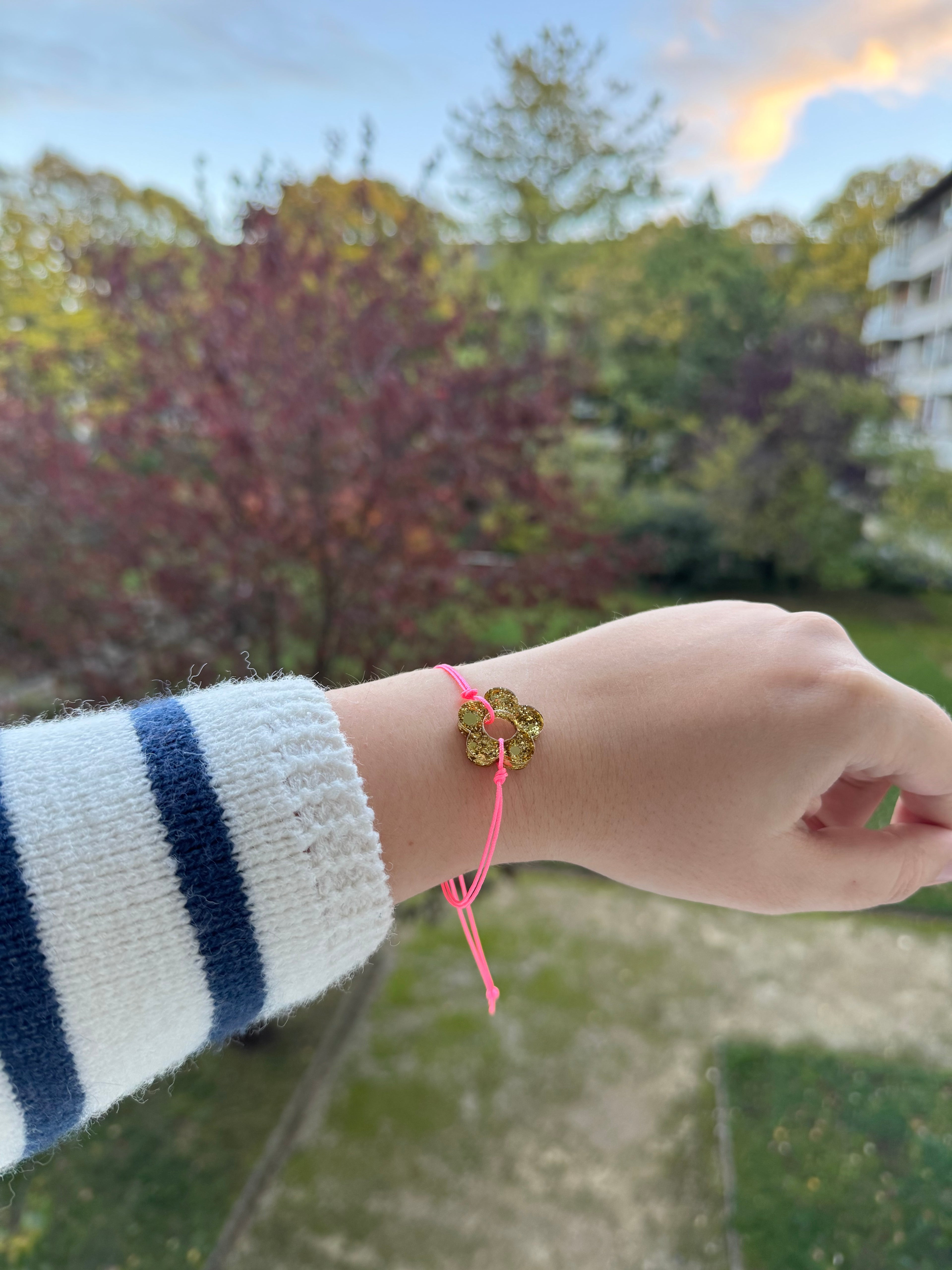 Bracelet - fil beige