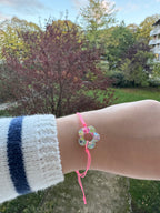 Bracelet - fil beige