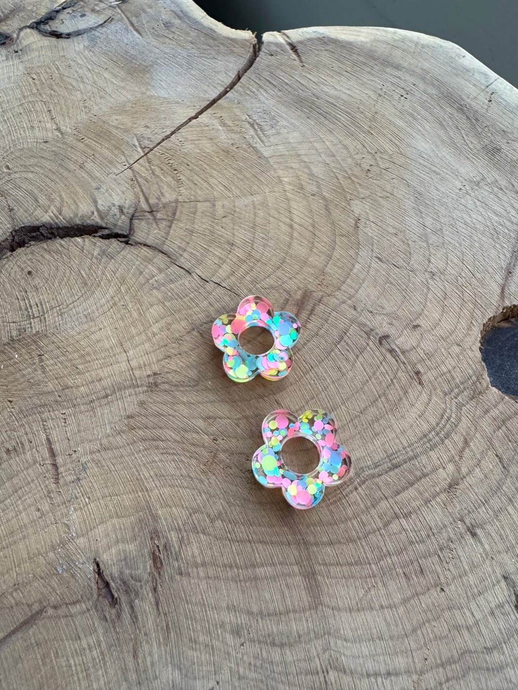 Boucles d'oreilles fleurs
