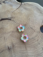 Boucles d'oreilles fleurs