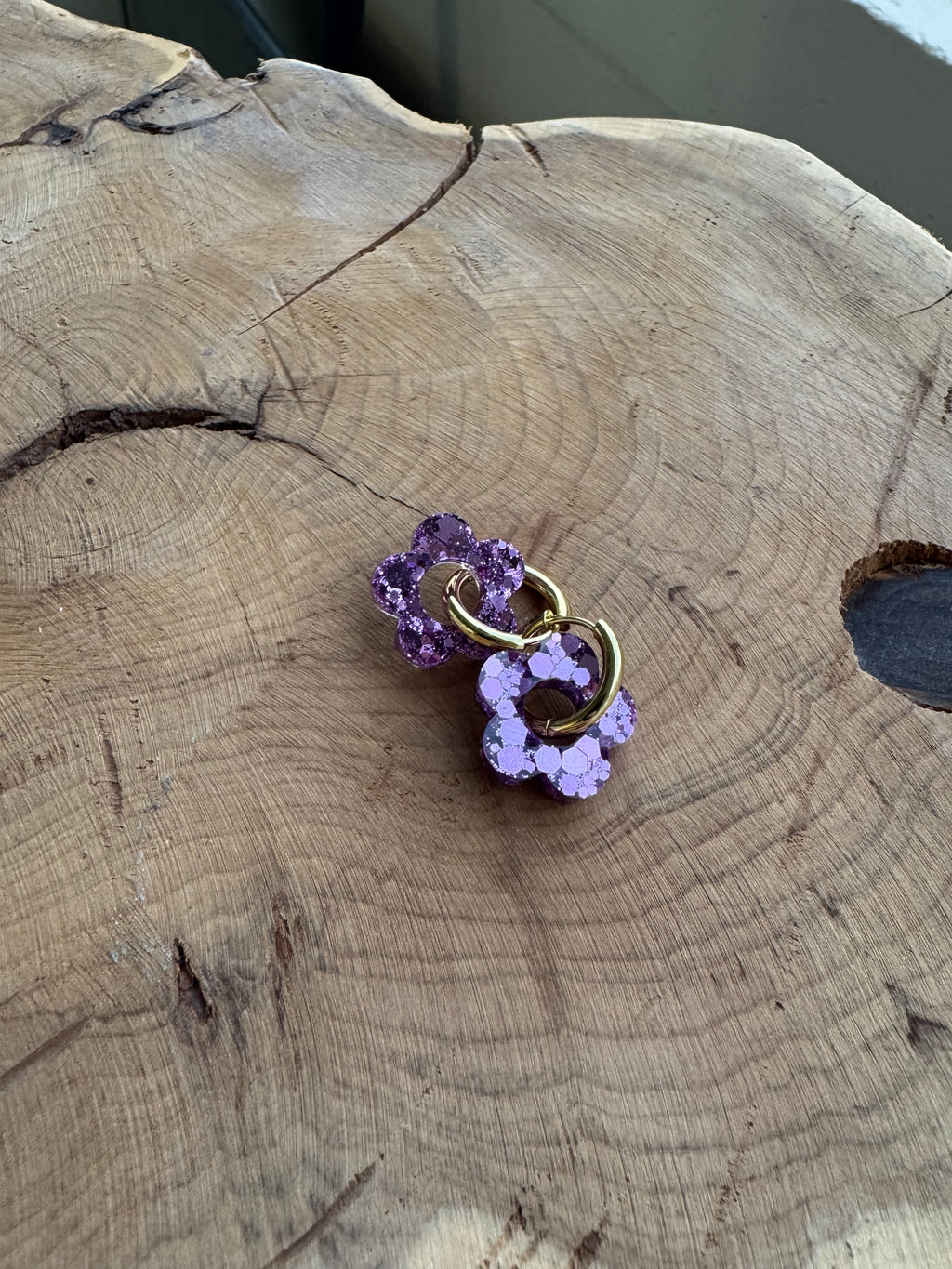 Boucles d'oreilles fleurs