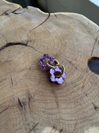 Boucles d'oreilles fleurs