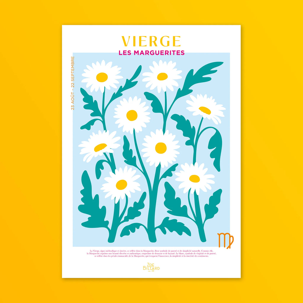 Vierge - Les Marguerites Zoé Billard