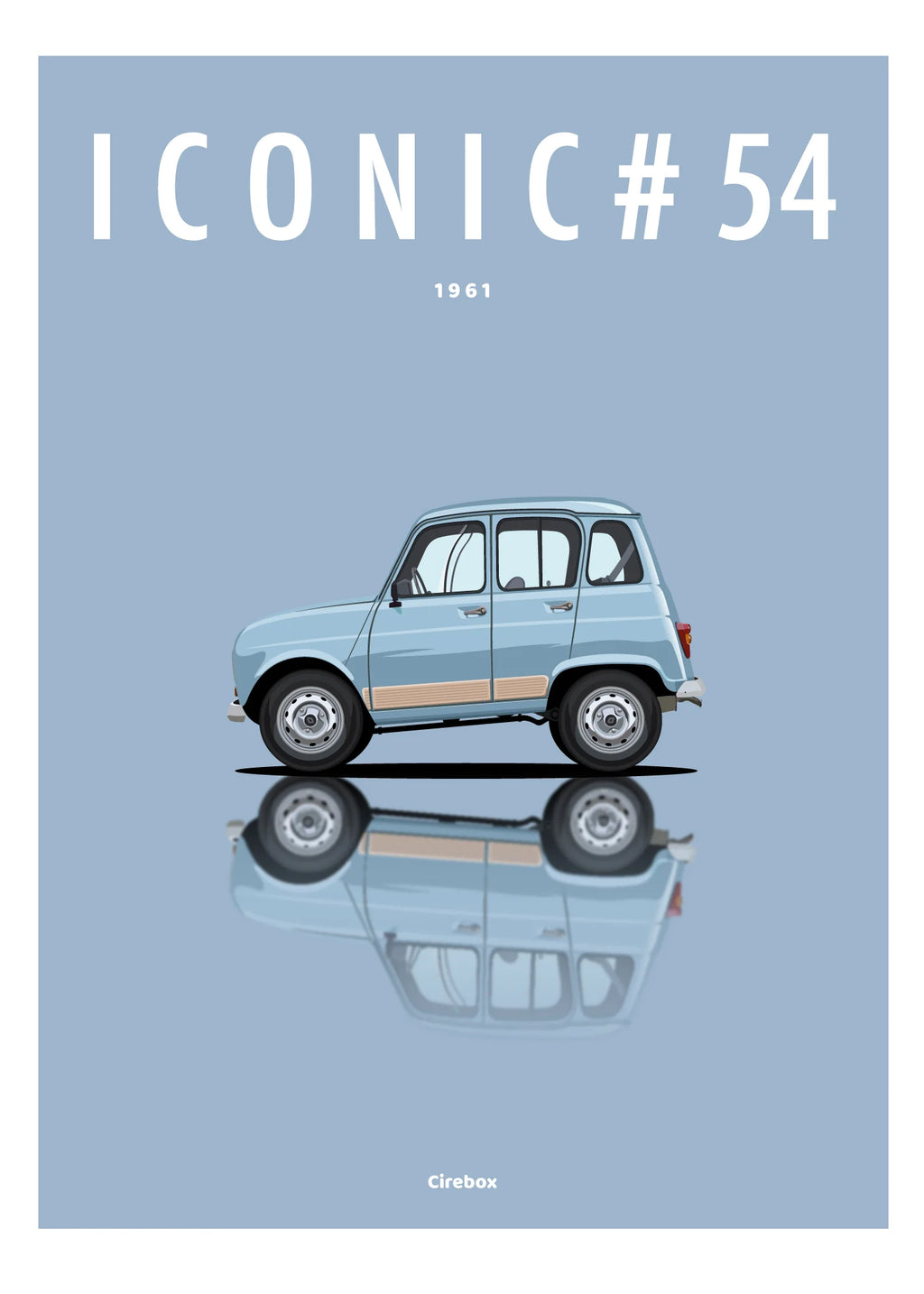 ICONIC RENAULT 4 #54