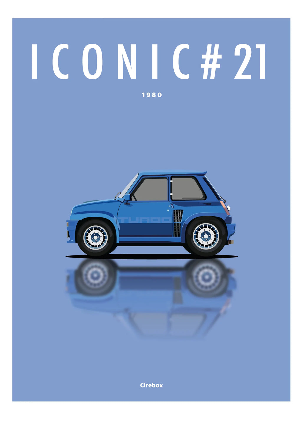 ICONIC voiture RENAULT 5 Turbo #21